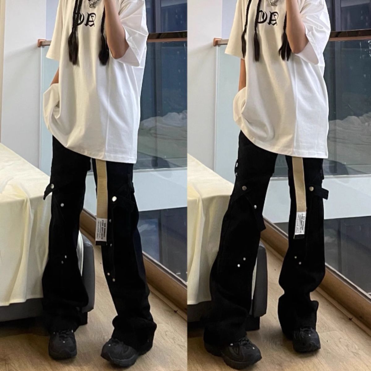 Pants/レッグベルトロングパンツ ST/No.27937