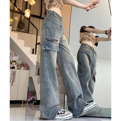 Pants/フェイクポケットデニムパンツ ST/No.27985