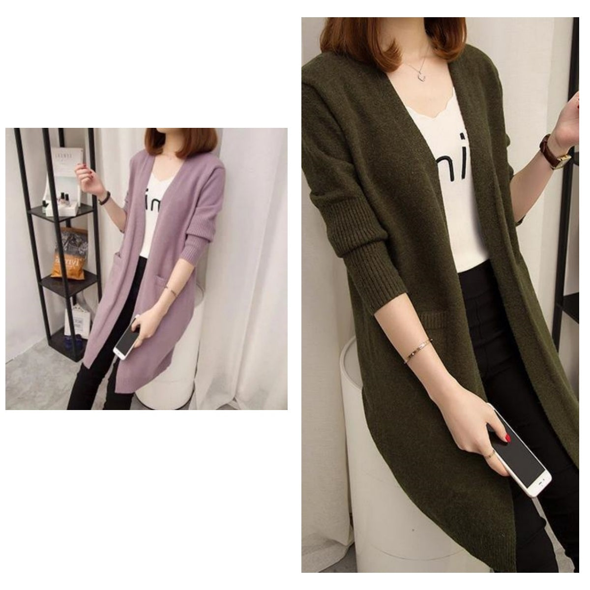 cardigan/ ロングカーデ ST/No.27254