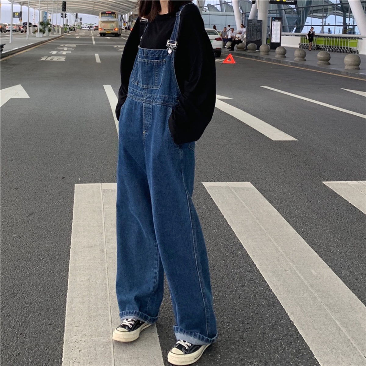 Overalls/デニムロングパンツオーバーオール ST/No.27120