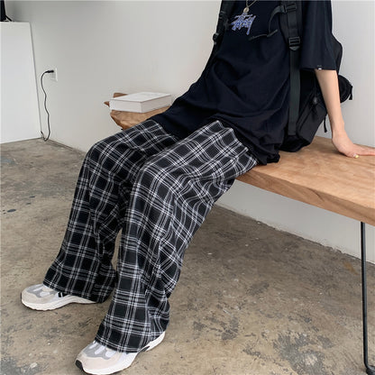 Pants/ チェックワイドパンツ ST/No.27177