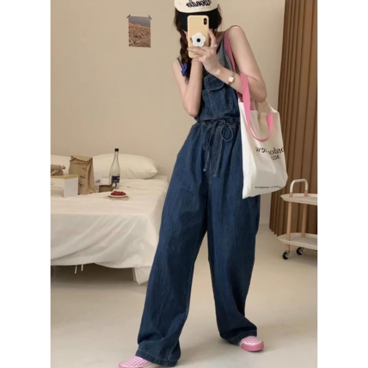 Overalls/デニムキャミオールインワンサロペ ST/No.27741