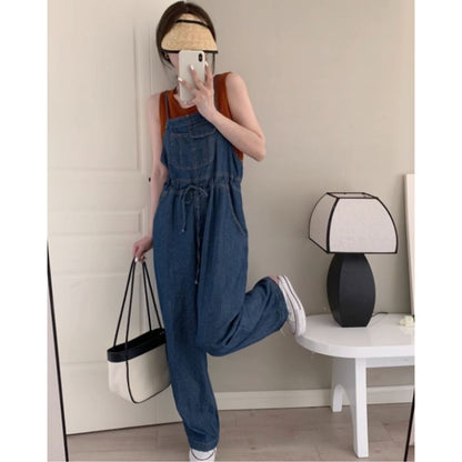 Overalls/デニムキャミオールインワンサロペ ST/No.27741