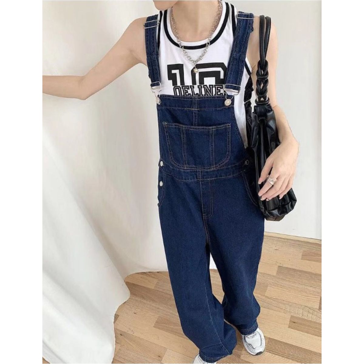 Overalls/ベーシックデニムサロペット ST/No.27742