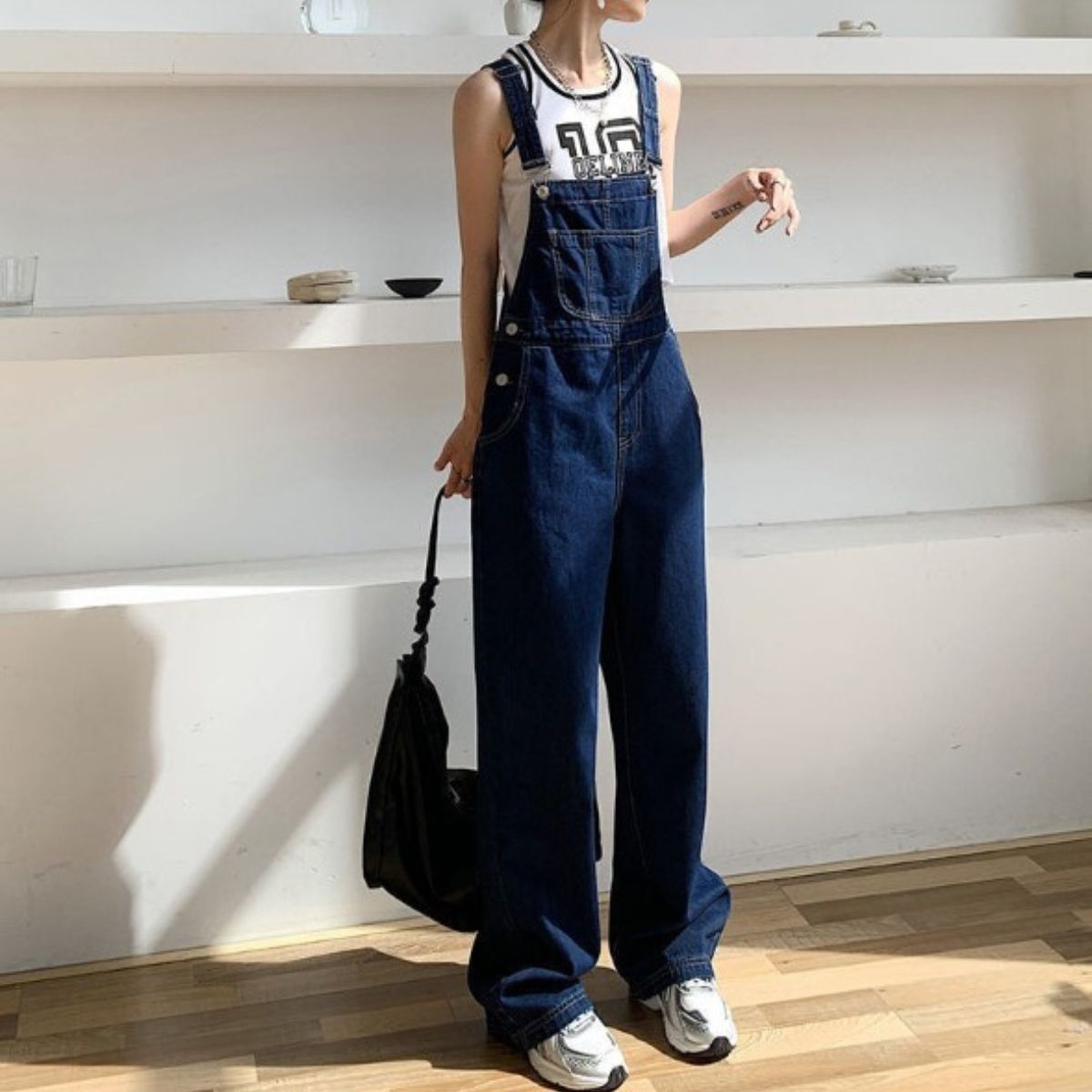 Overalls/ベーシックデニムサロペット ST/No.27742