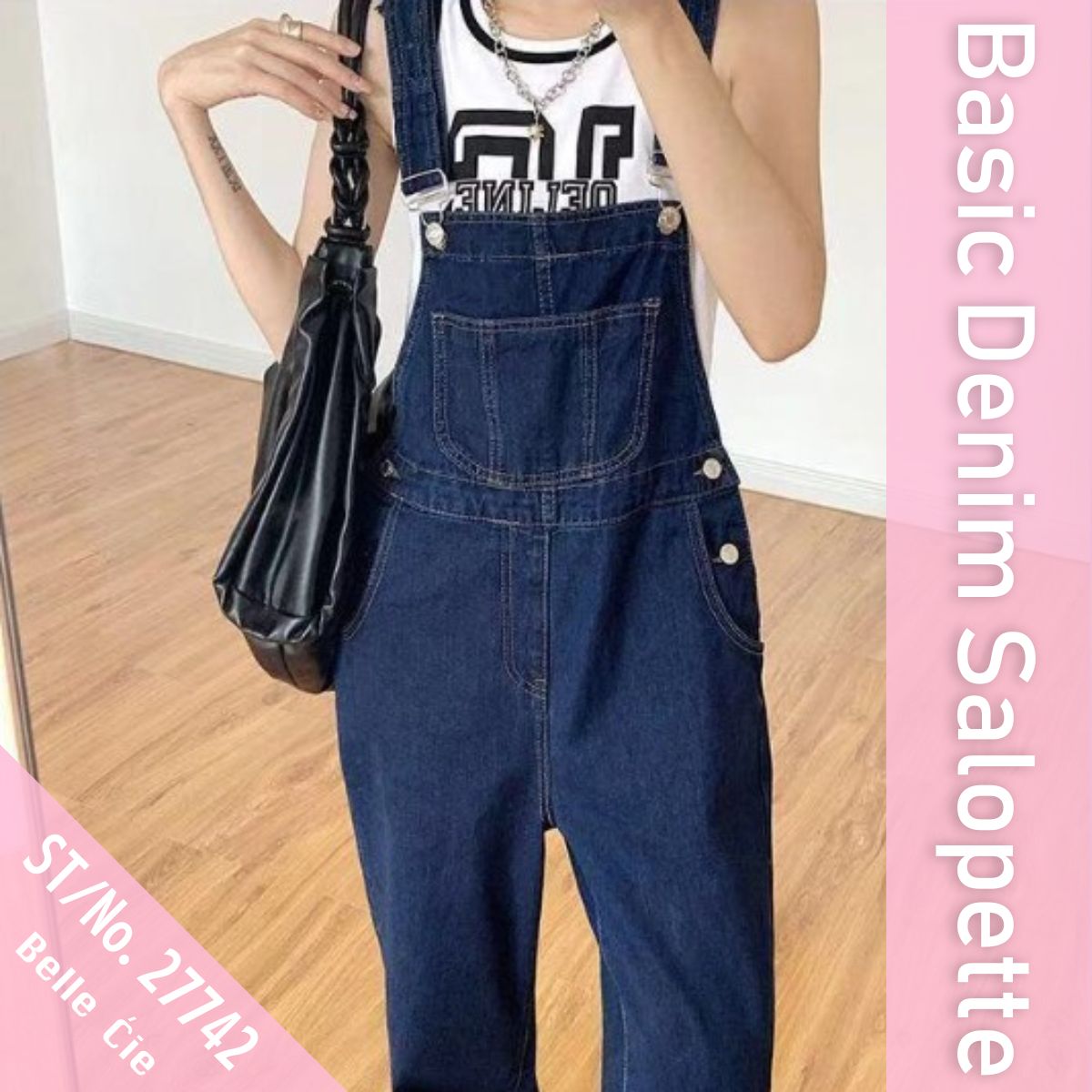 Overalls/ベーシックデニムサロペット ST/No.27742