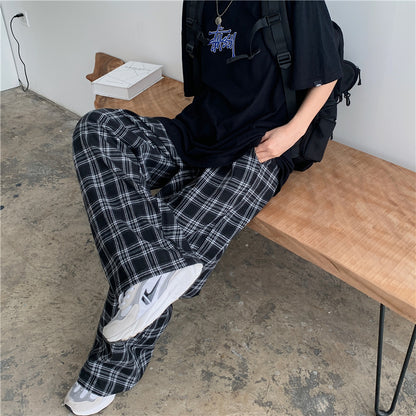 Pants/ チェックワイドパンツ ST/No.27177