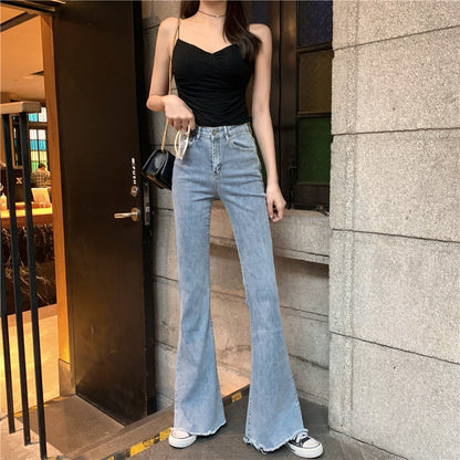 Pants/ストレッチフレアデニムパンツ ST/No.27086