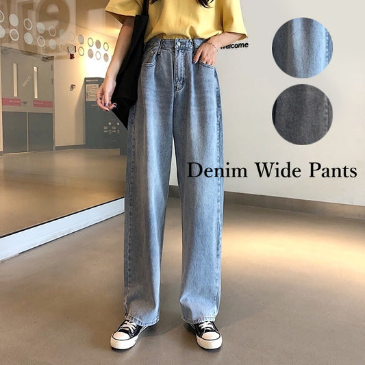 Pants/ ハイウェストワイド デニムパンツ ST/No.27090